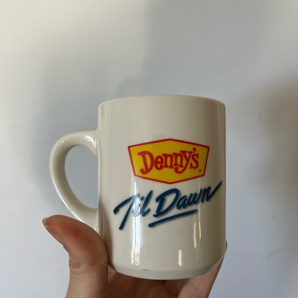 Vintage Denny’s Til Dawn mug